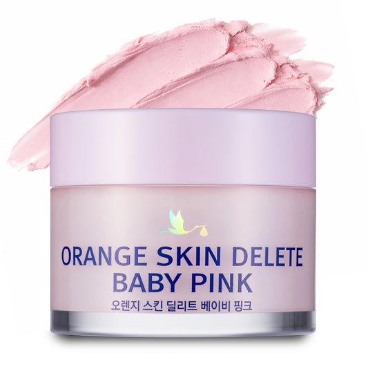 Orange Skin Delete Baby Pink Pore Primer Skin Smoothing Long Lasting Wear Korean Makeup 30g 1.06 oz