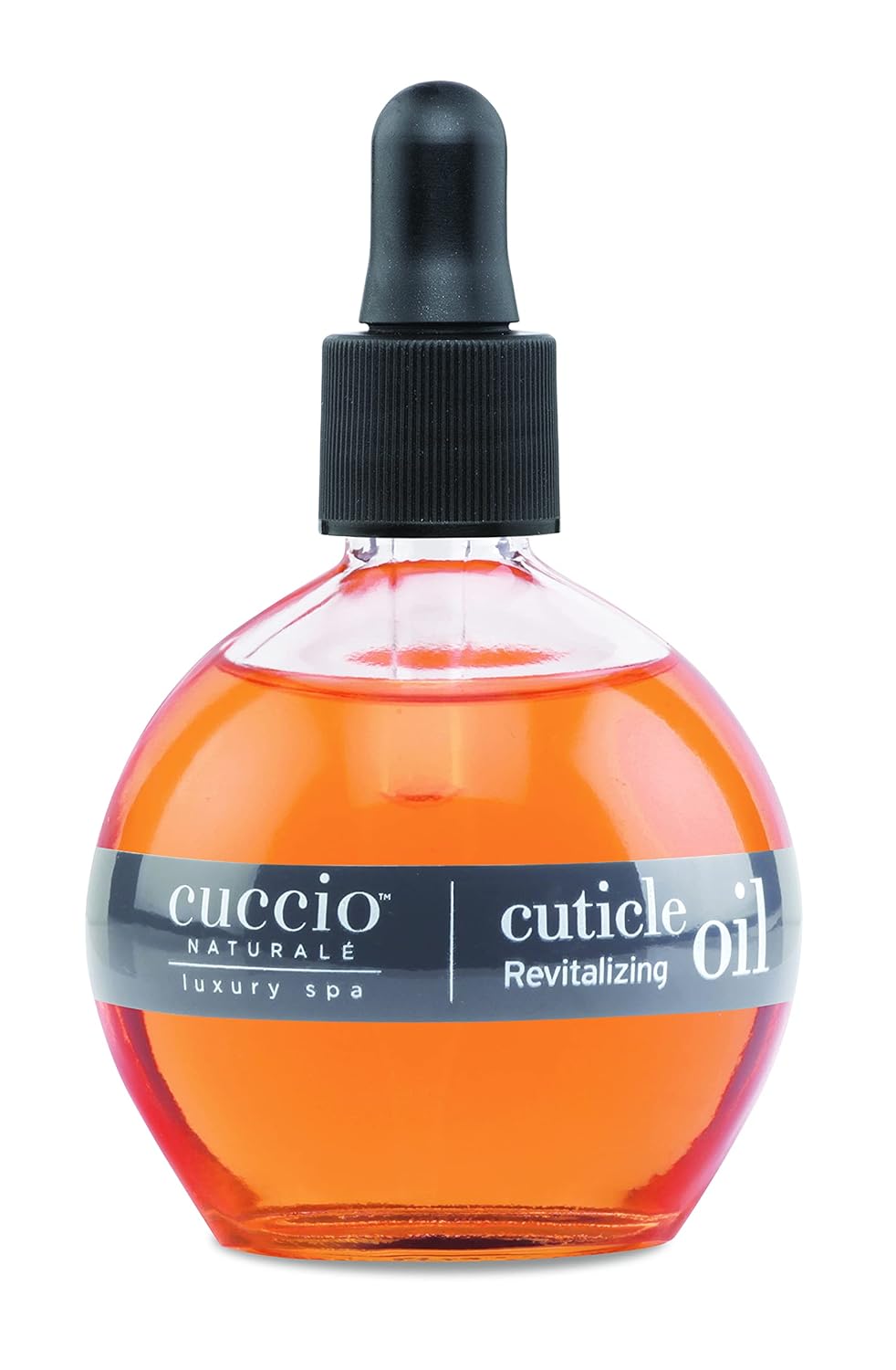 Cuccio Naturale Revitalizing Hydrating Cuticle Oil - Repair Damaged Skin & Nails - Vanilla Bean & Sugar - 2.5 Oz (Pack of 2)