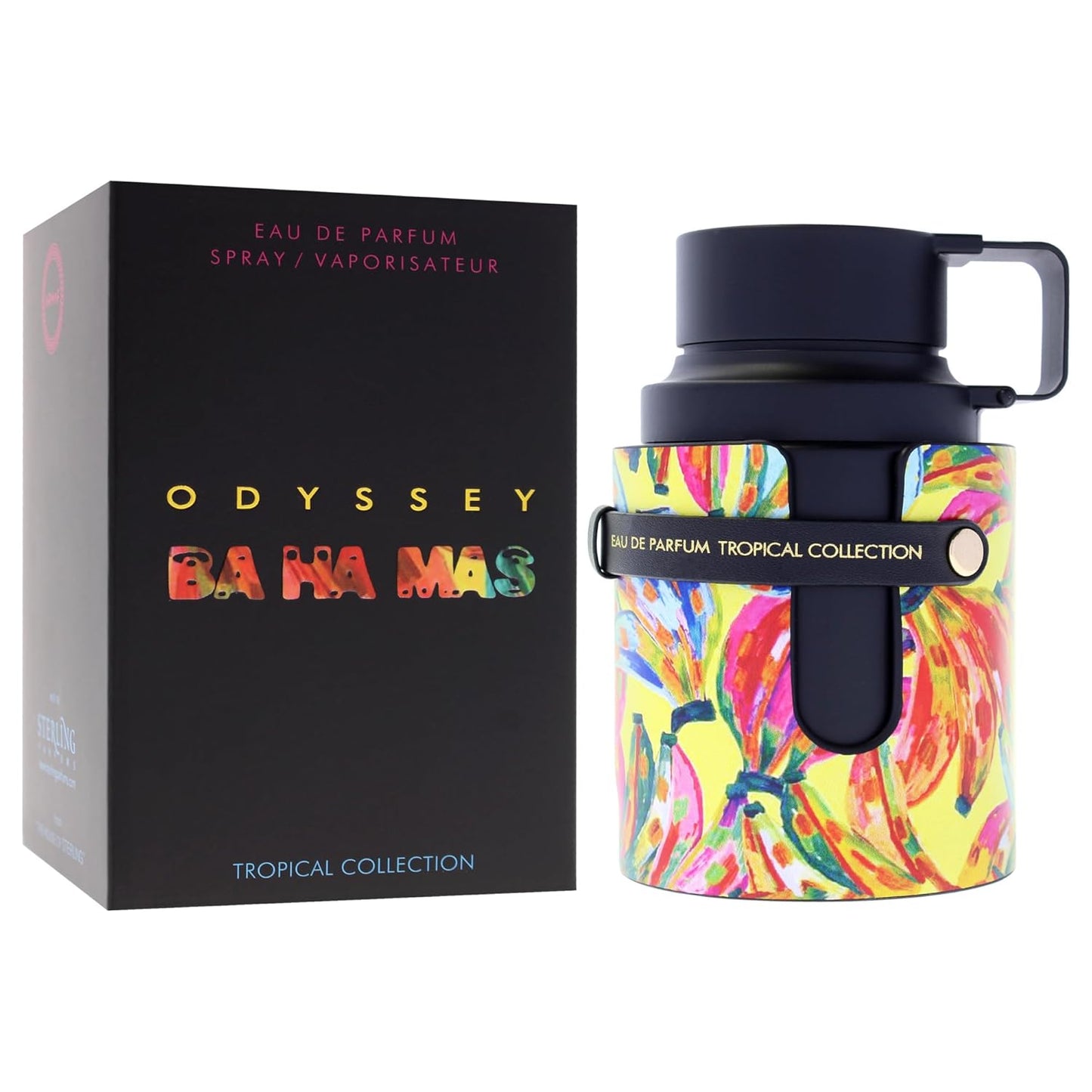Armaf Odyssey Ba Ha Mas Tropical Collection - Fruity Aquatic Woody Eau de Parfum Spray | Long-Lasting Unisex Fragrance, 3.4 oz / 100 ml