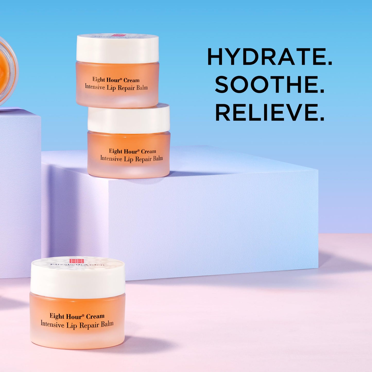 Elizabeth Arden Eight Hour Cream Intensive Lip Repair Balm, Moisturizer for Dry Lips with Shea Butter, Vitamin E & Antioxidants, 0.39 oz