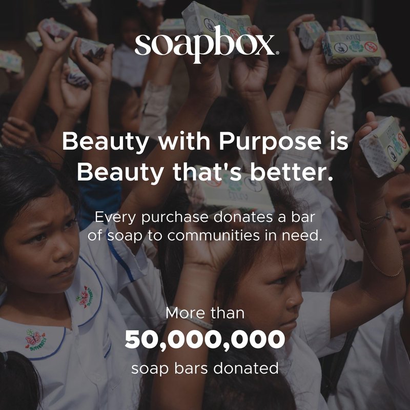 Soapbox Biotin & Super Fruit Shampoo & Conditioner Set, Leaves Hair Volumized & Strengthened - Clean Ingredients Free of Harsh Chemicals, Sulfates, Parabens & Silicones - 1 Liter Each