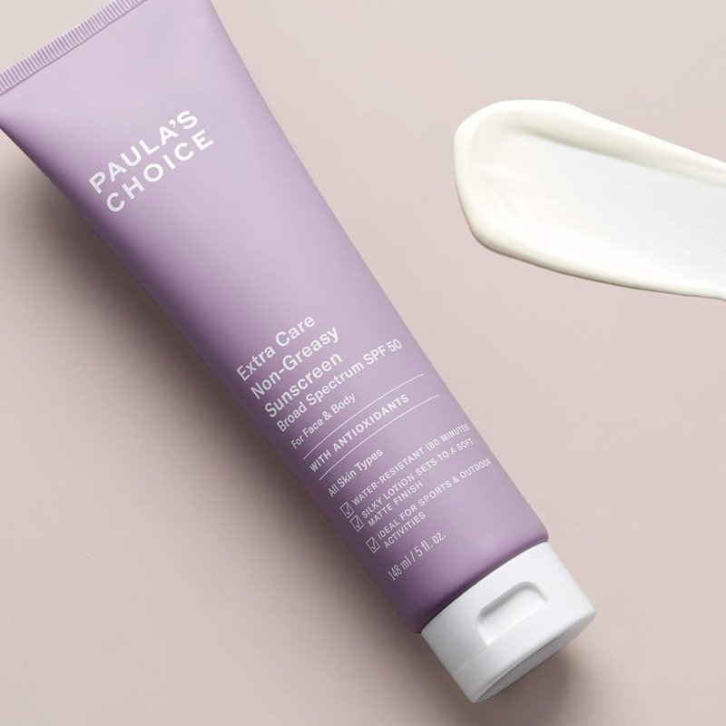 Paula's Choice Sunscreen SPF 50 - Oil-Free Face & Body Lotion with Aloe & Vitamins | 5oz, Water & Sweat Resistant