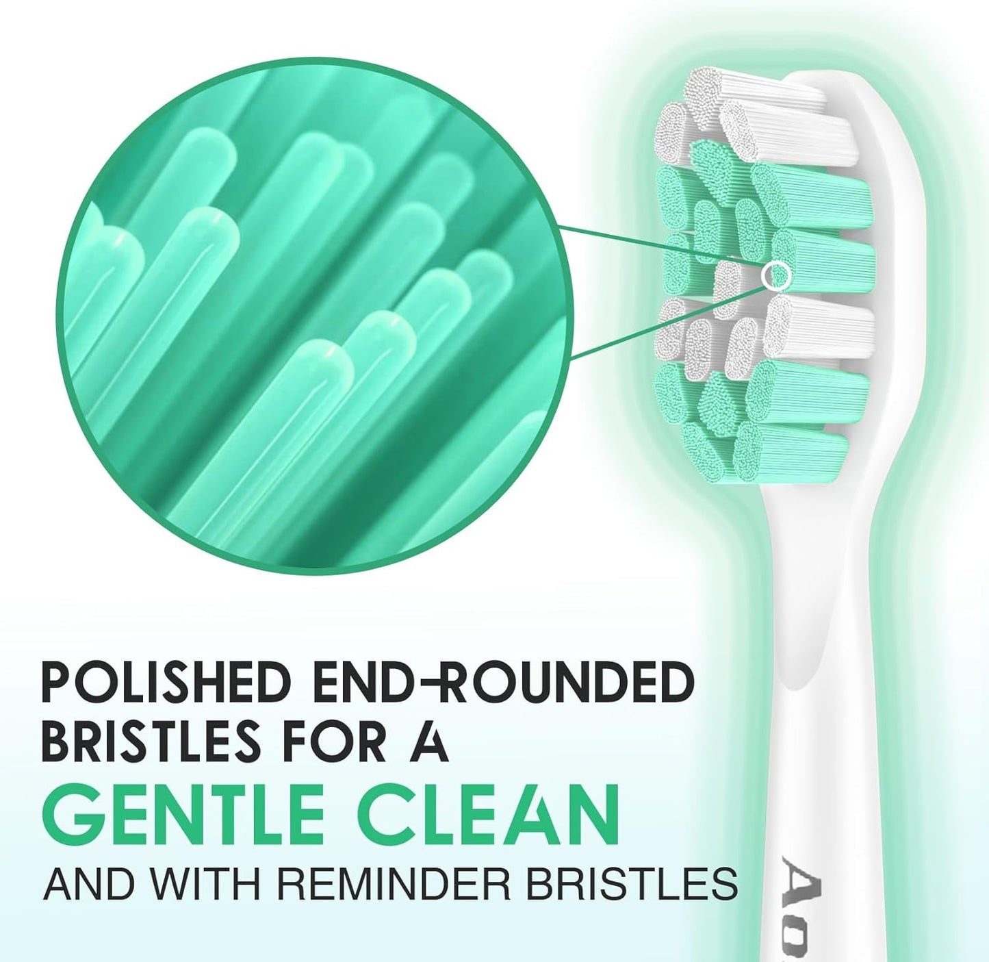 Philips Sonicare Replacement Brush Heads - Compatible C2/C1 | 4-Pack Electric Toothbrush Heads