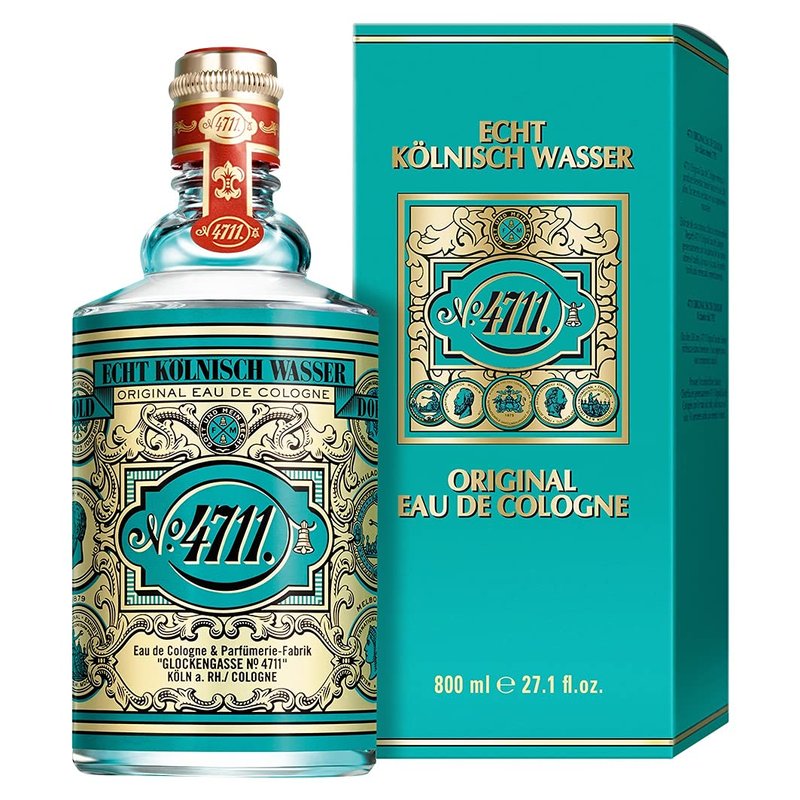 4711 Original Eau de Cologne Splash - Unisex Fragrance, 27.1 Ounce