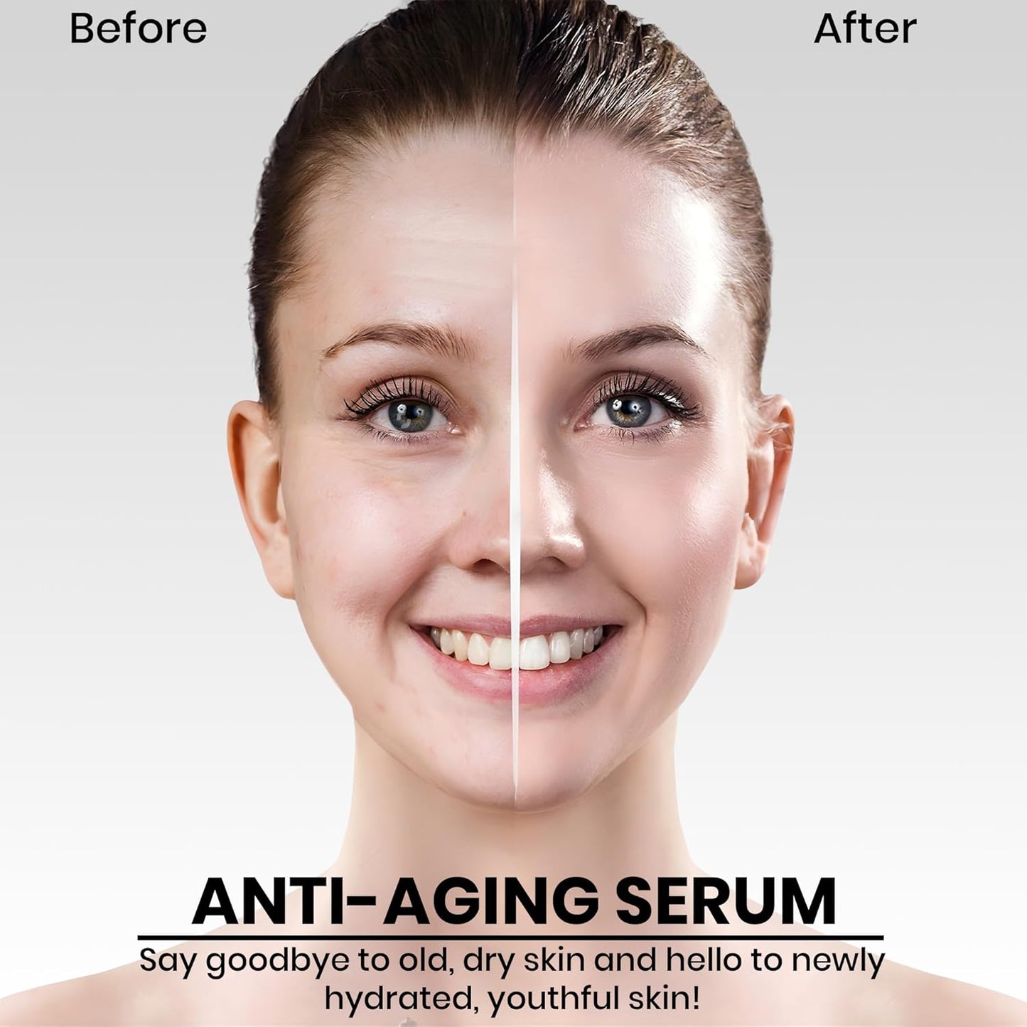 Collagen & Retinol Serum with Hyaluronic Acid - Anti-Aging Formula | 1 fl oz | Paraben-Free, Cruelty-Free