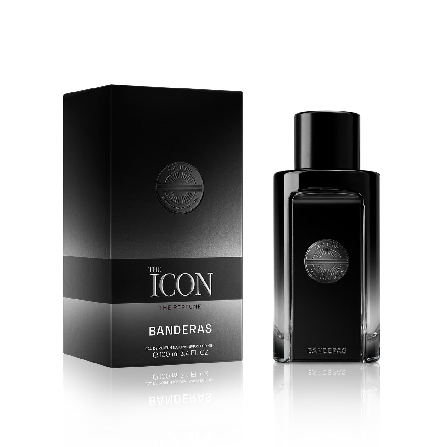 Antonio Banderas The Icon Eau De Parfum Spray for Men, 3.4 Ounce