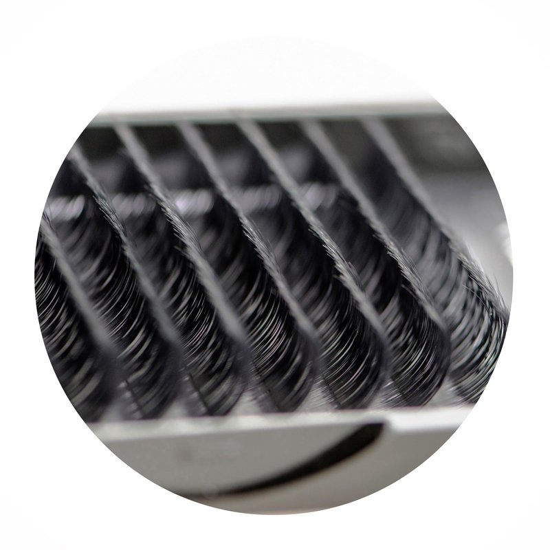 EMILYSTORES Eyelash Extensions 0.10mm Thickness C Curl Length 11mm Individual Volume Natural-Looking eyelashes Single Size For Lash Extension (0.10,C,11mm)