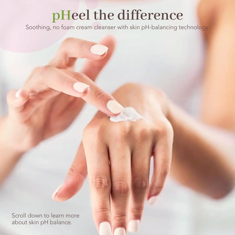 pHisoderm Fragrance Free Cream Face Cleanser With Aloe and Oats to Soothe & Calm, Non-foaming pH Balanced Sensitive Skin Face Wash, 6 Fl Oz (3 x 6 fl oz)
