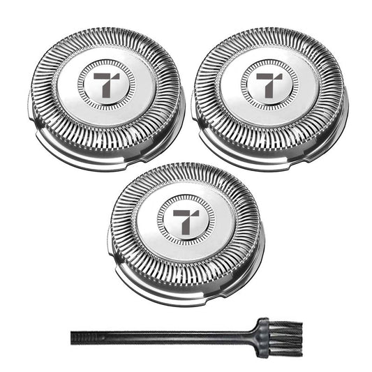 SH70 Replacement Heads Compatible with Philips Norelco Series 7000, New Upgraded Blades for Norelco 7000 Replacement Heads, 3-pc Pack