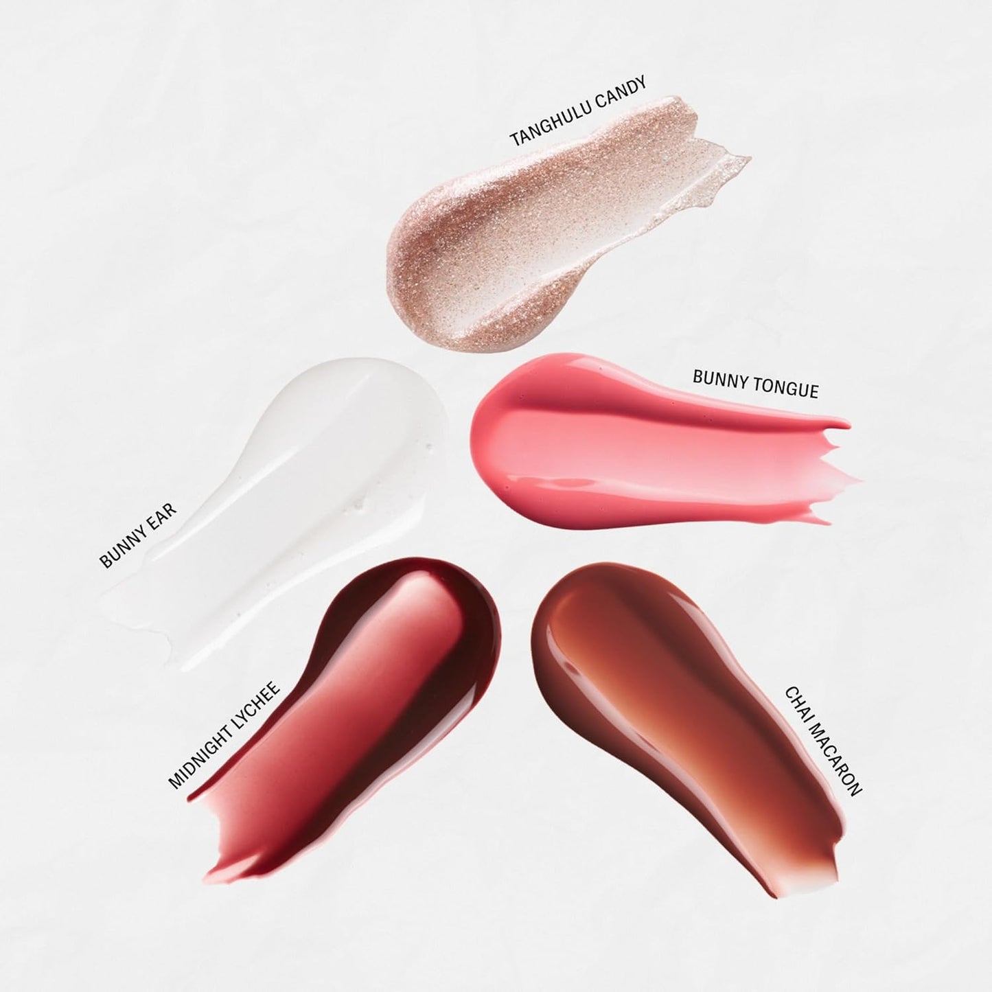 Sacheu Lip Elixir - Nourishing Hydrating Lip Gloss with Collagen | Non-Sticky High-Shine Finish (Bunny Tongue)