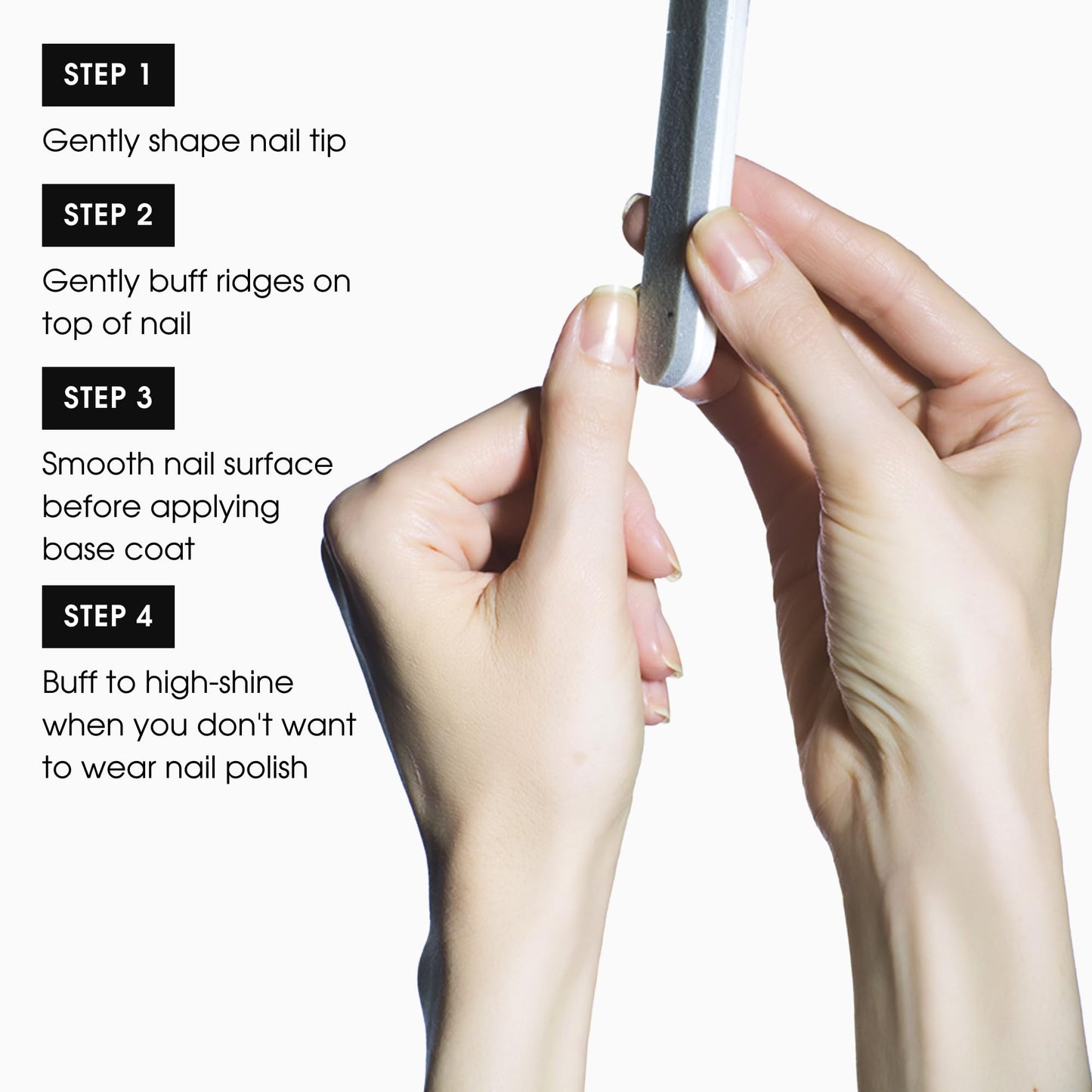 Deborah Lippmann Smooth Operator Nail Buffer File | 4-Way High Gloss Nail Buffer