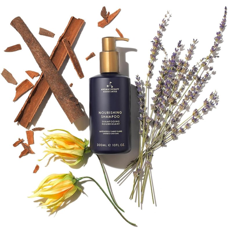 Aromatherapy Associates Balance Replenishing Shampoo, Hydrating Vegan Shampoo for Women and Men with Lavender & Ylang Ylang, Daily Hair Care for Oily or Dry Hair, 10 fl oz