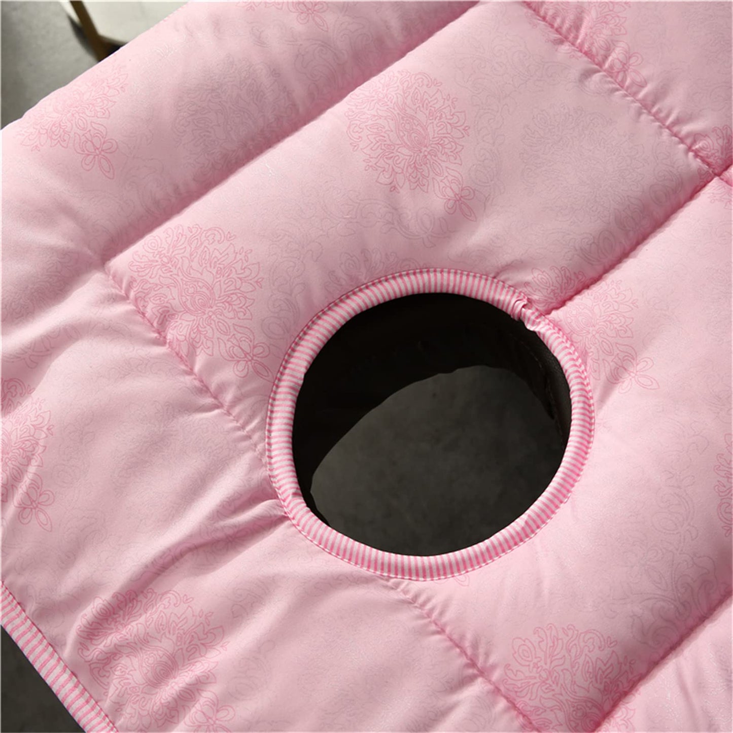 Spa Massage Table Pad & Face Cradle Set - Soft and Comfortable Thick Facial Bed and Headrest Cover 75"x31.5" Thickened Mattress with Holes
