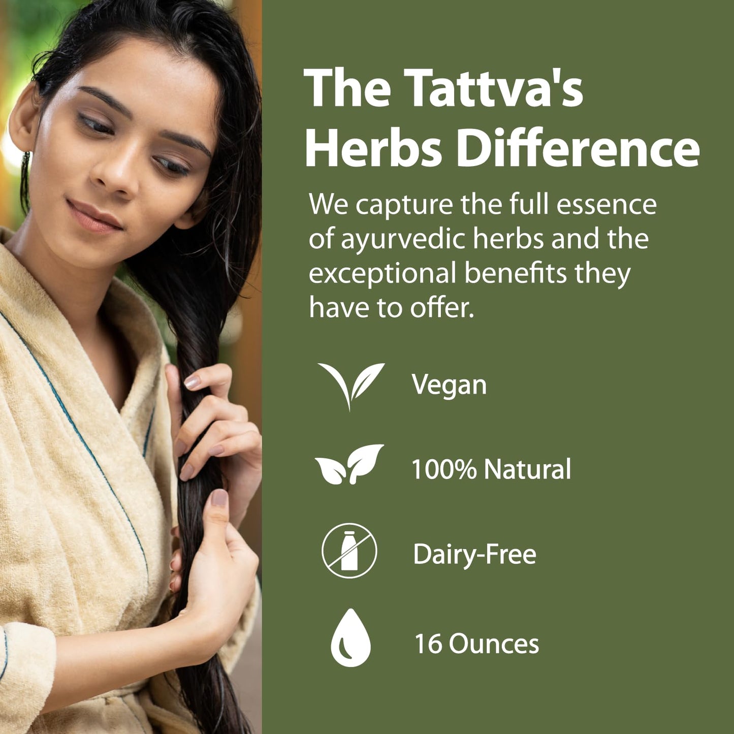 Tattva's Herbs Unrefined Cold Pressed Mustard Seed Oil for Hair & Body, 16oz