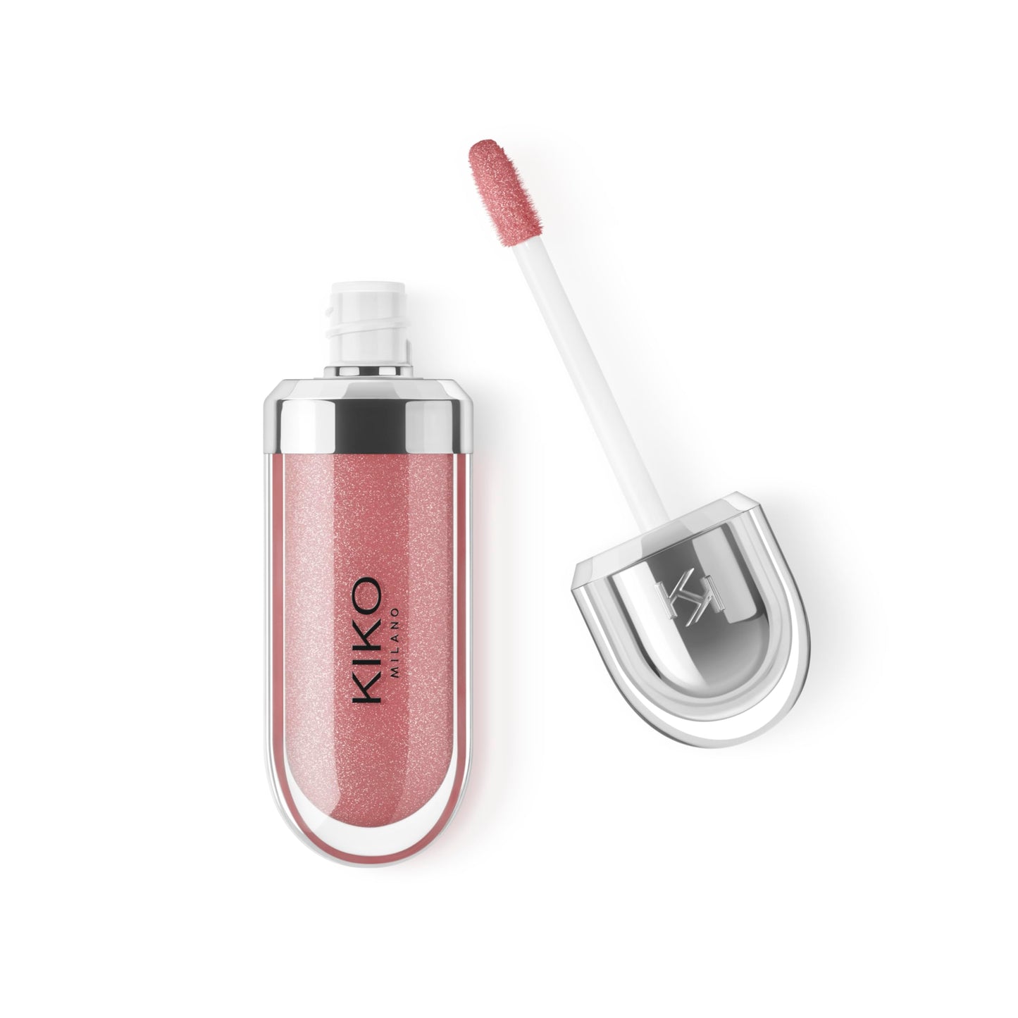 Kiko Milano 3D Hydra Lip Gloss – High Shine, Hydrating, Plumping, Non-Sticky, Moisturizing Lip Makeup – 35 Pearly Warm Mauve – 6.5ml