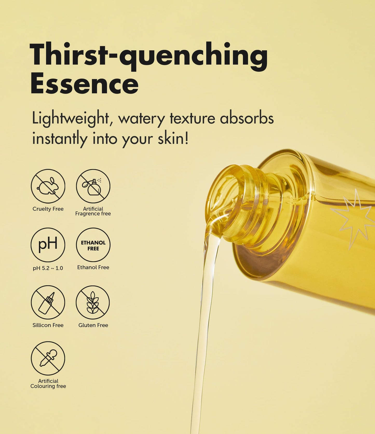 By Wishtrend Propolis Energy Boosting Essence, First Treatment Essence with Vitamin C, 1st Step Hydrating Toner Booster for Glowing Skin, 100ml (New Package)