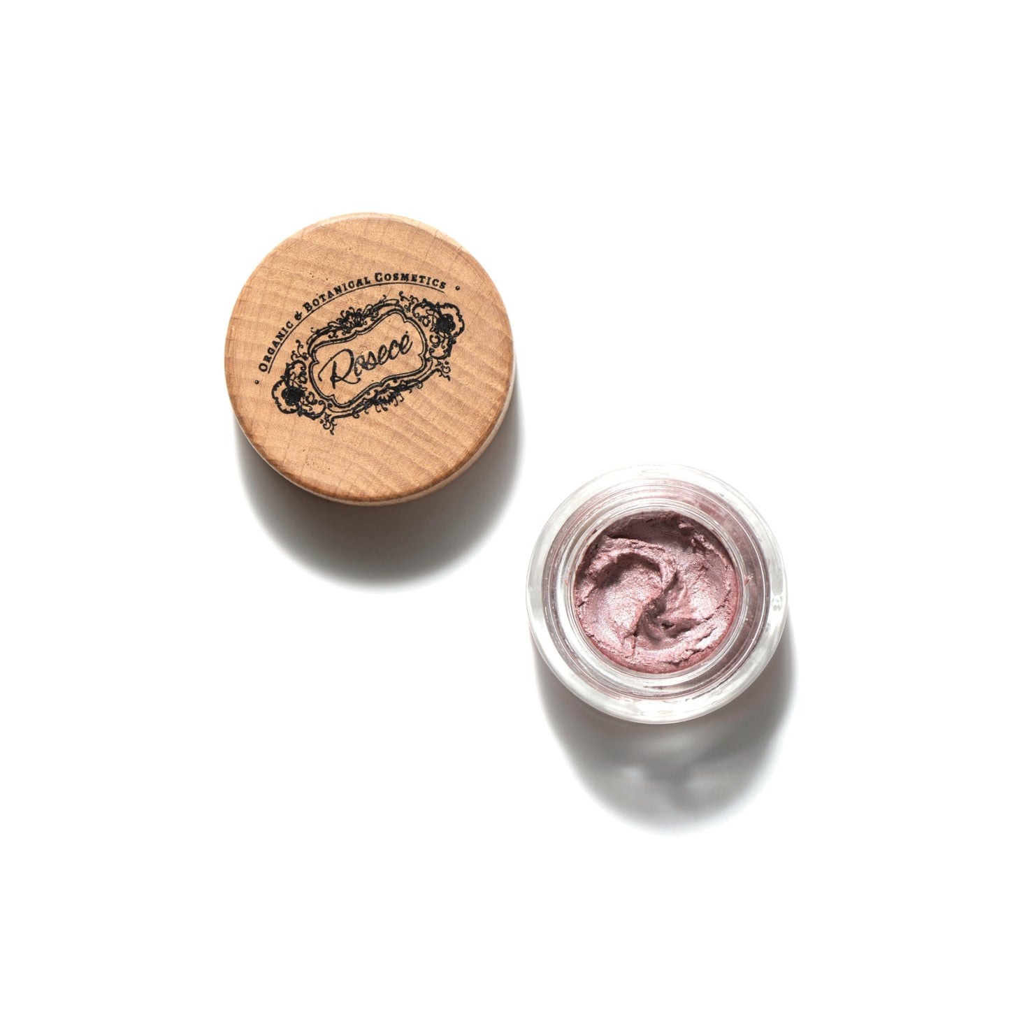 ROSECE Glow Highlighter| Only with Botanical Ingredients Vitamins Minerals Natural Pigments| 100% Natural, Vegan and Cruelty-Free | Illuminator Makeup | Cream Illuminator (Glow Romantic, M)