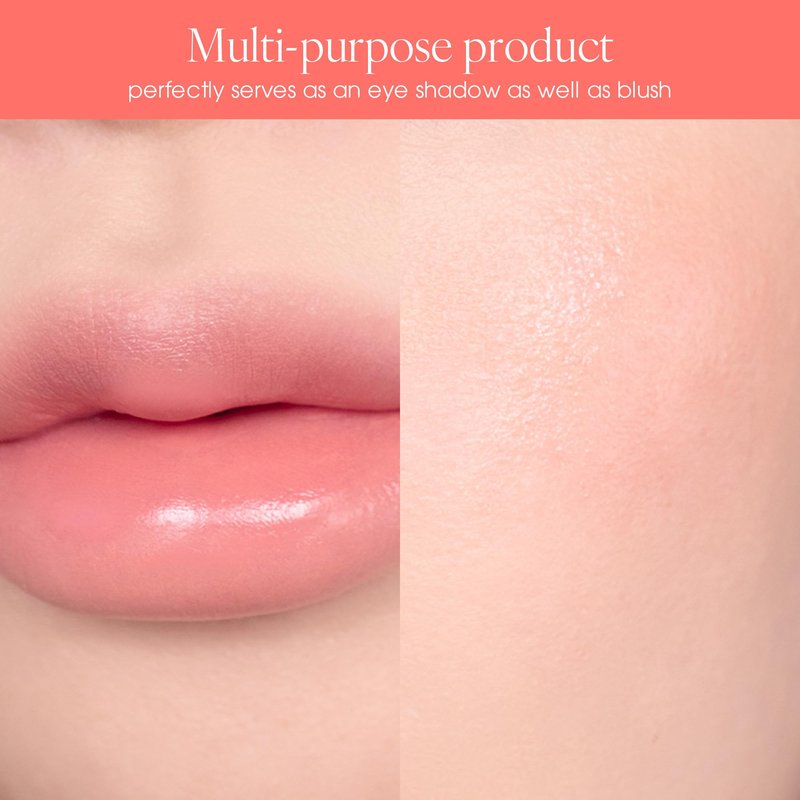 AmeliSeoul PLAT LIPS 927 BURGUNDY, Lip & Cheek, Lightweight, Naturally Dewy+ Glowy Finish, Blendable & Buildable Formula (1.2g, 0.003 oz.)