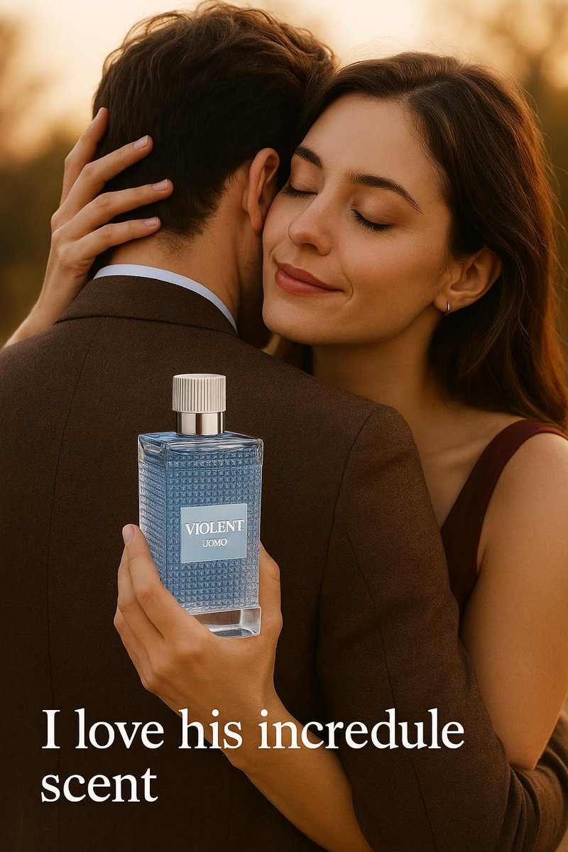 Men's Perfume 100ml (3.4oz), Blue Glass Bottle, Textured Pattern Design, Silver Cap, Luxury Cologne For Men