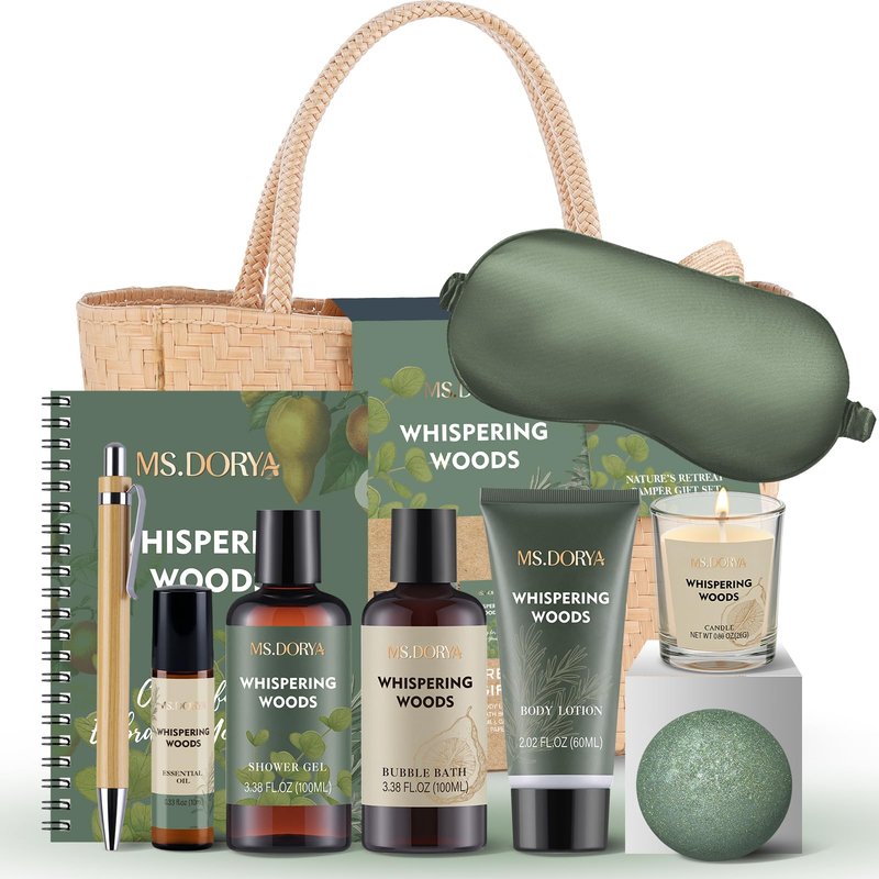 Birthday Gift Baskets for Her Spa Kit for Women 10 Pcs Birthday Gifts Set Home Skin Care Sets for Her Anniversary Mother's Day Gifts for Women Wife Girlfriend Grandma Sister