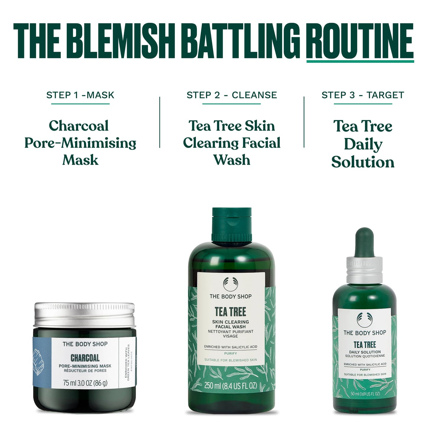 The Body Shop Tea Tree Anti-Imperfection Daily Solution, 50ml