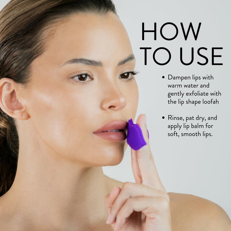 Nurse Jamie NuLipsRX Lip Treatment System – Exfoliating Silicone Brush & Hydrating Balm with Hyaluronic Acid