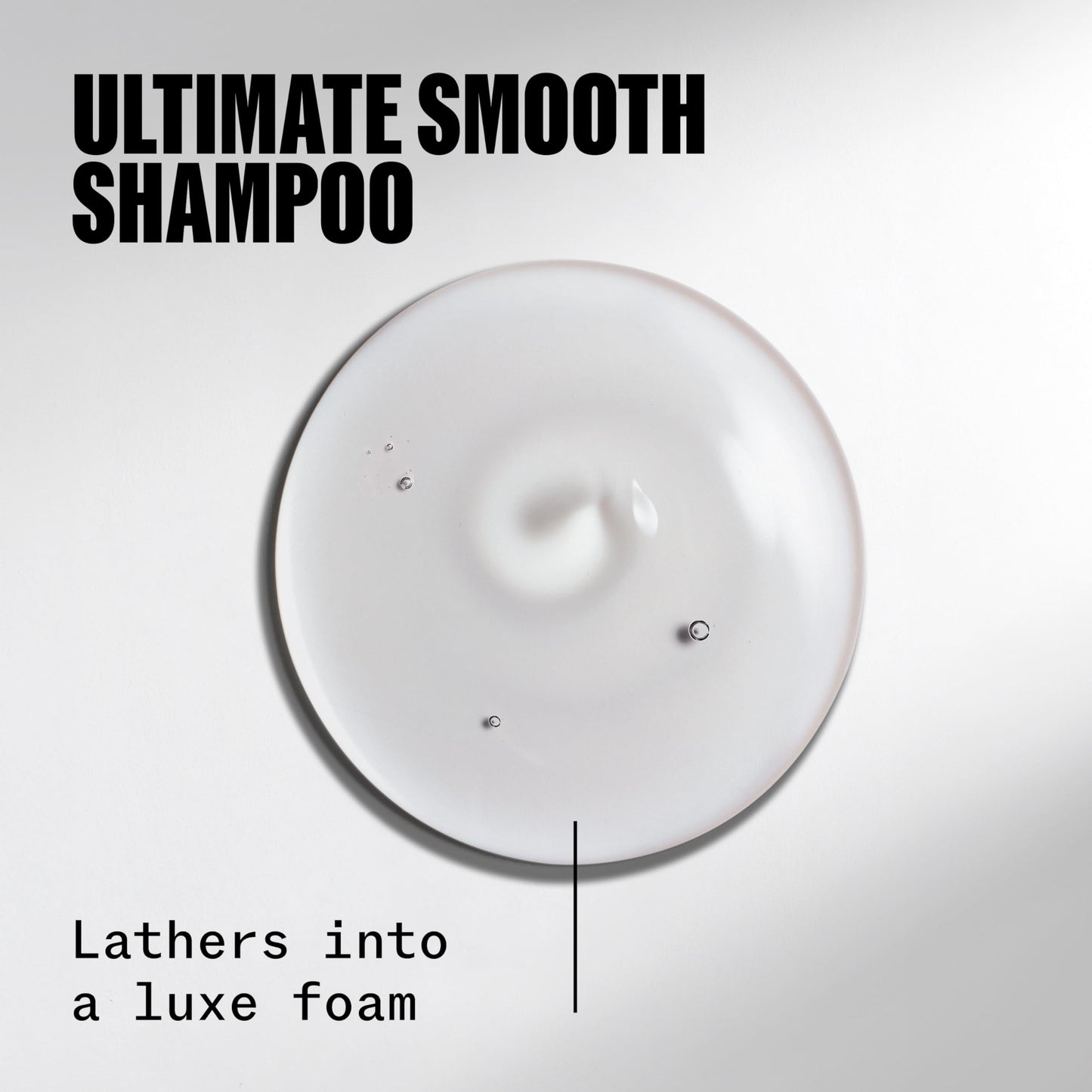 Wella Professionals ULTIMATE SMOOTH Shampoo for Dry, Dull & Frizzy Hair | With Squalane & Omega 9 | 33.8 Fl Oz