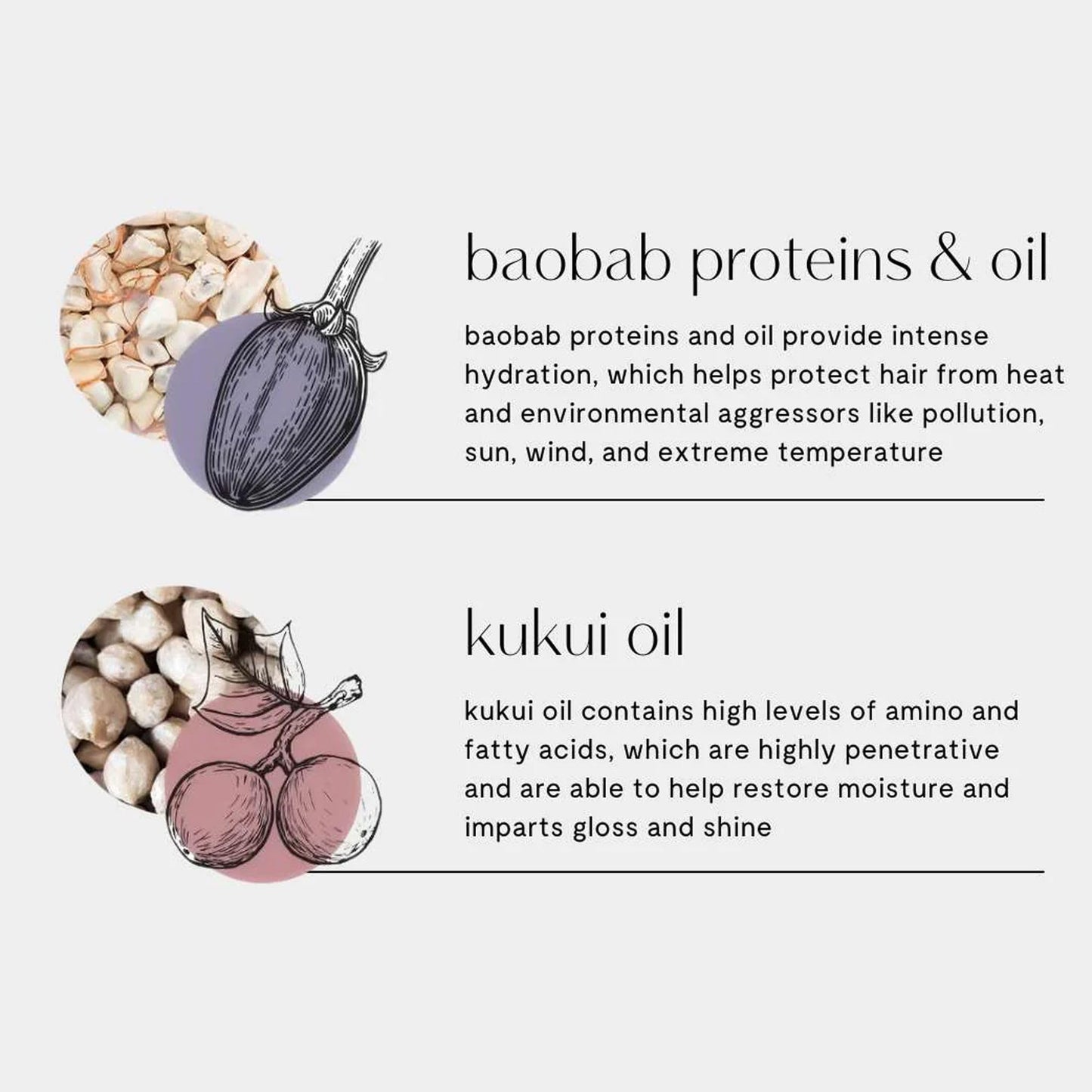 Prive Vanishing Hair Oil - Lightweight Anti Frizz Oil for Shine and Smoothness - Hydrating Hair Oil with Baobab, Kukui and Carrot Seed Oils - Non Greasy, Vegan - 4 oz