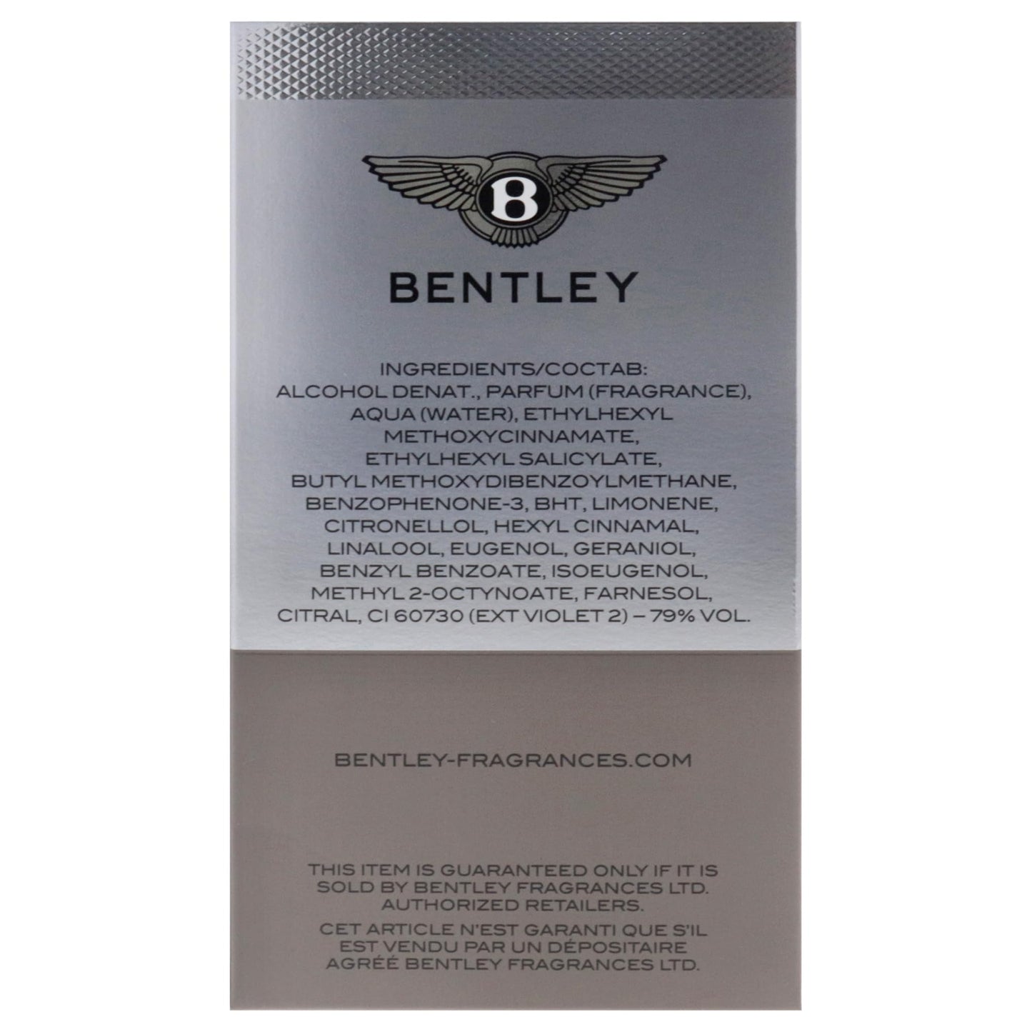 Bentley Infinite Intense Men's Eau de Parfum Spray, 3.4 Ounce