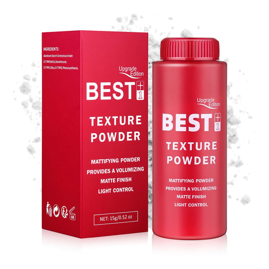 ZHISHUDL Hair Texture Powder for Men & Women, Texturizing and Volumizing Styling Powder Matte Finish Adds Volume & Texture, Root Lifting, Lightweight All Day Hold, No Residue, Pack of 2