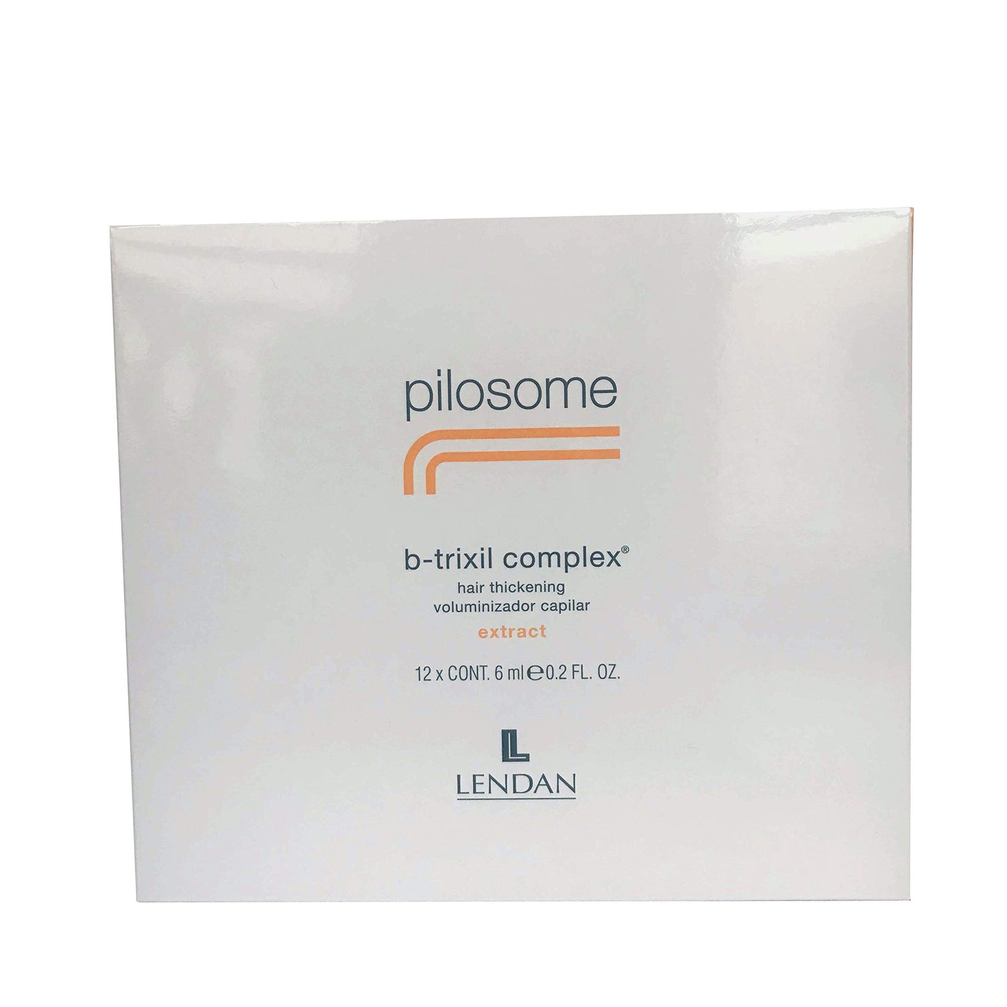 Lendan - Revitalizing Hair Treatment for Women and Men - Pilosome Stimul B-Trixil Complex Extract - 6 x 6 ml - Nourishes and Supports The Hair Roots - for Thin and Weakened Hair
