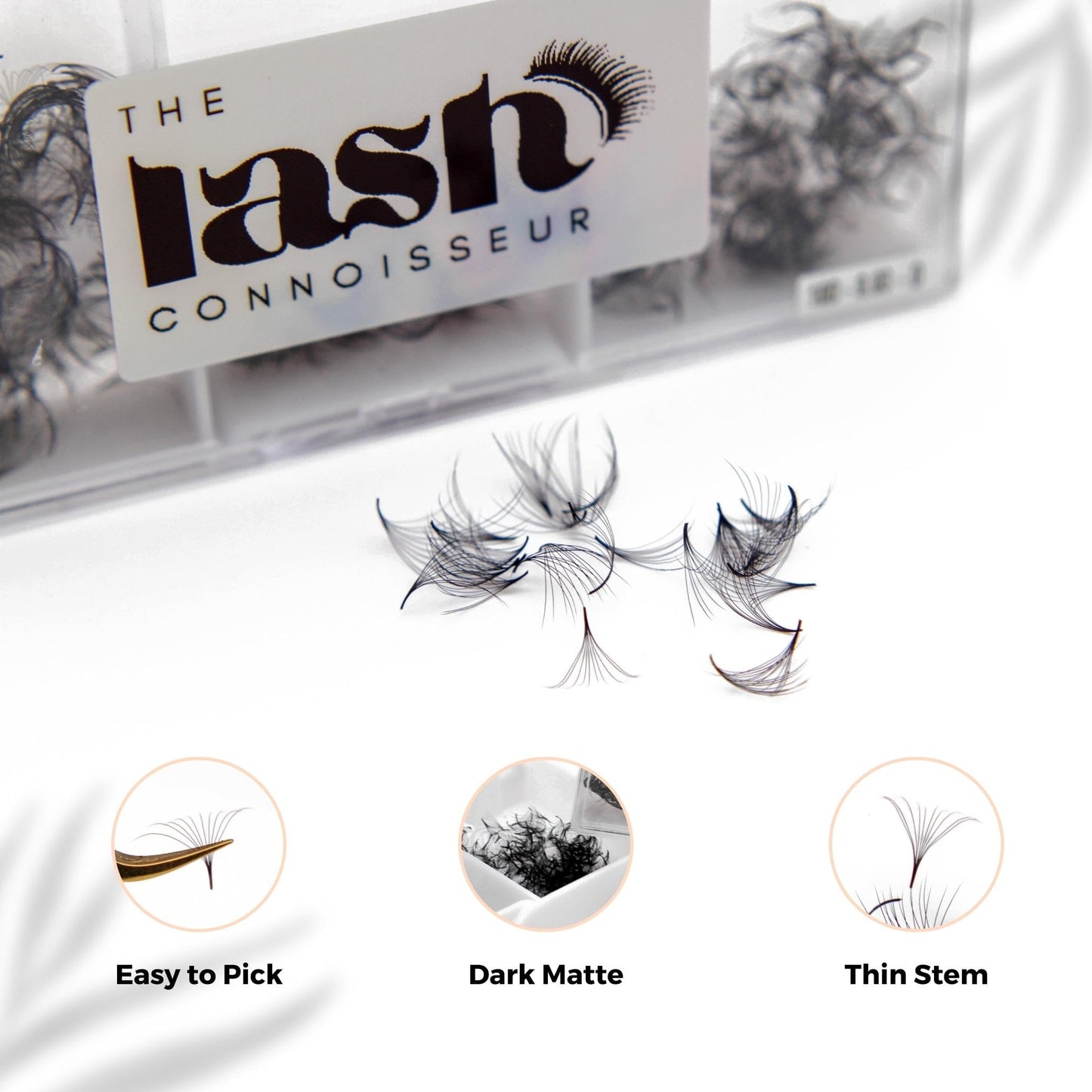 10D - C Curl 750 Fans Mixed Promade Fans Lash Extensions | TLC Lash Supplies 4D to 16D Premade Fans 7 mm to 16 mm Mixed Length Thin Base Premade Fans Eyelash Extensions (10D - C Curl, 14-15-16 mm)