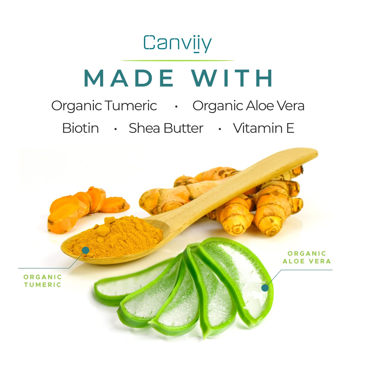 Canviiy ScalpBliss Moisture + Repair Organic-Based Shampoo, Moisturizing Gentle Deep-Clean Powered by Natural Antioxidants and Minerals to Clarify Impurities, 12 Fl Oz (Pack of 1)