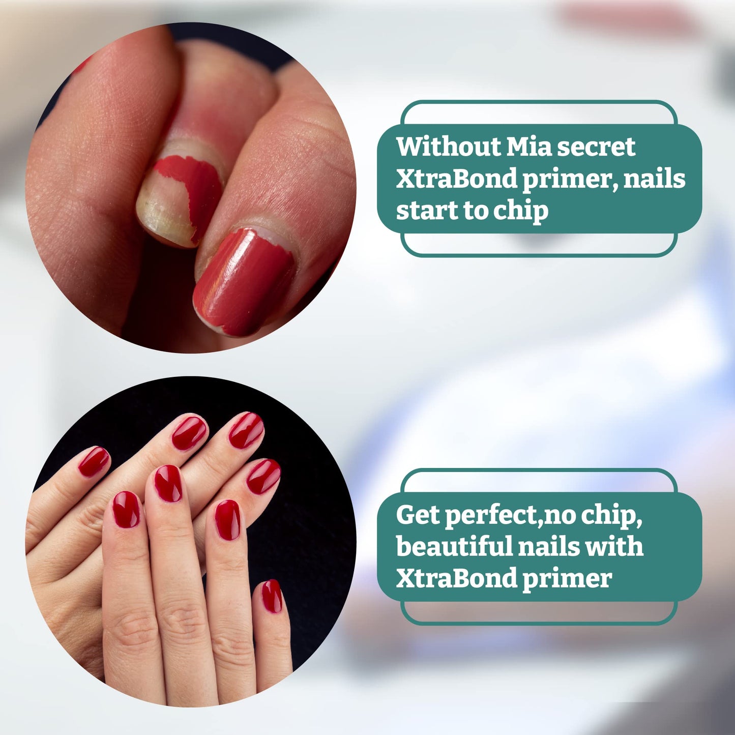 Mia Secret XTRABOND No-Burn Acid-free Primer 1/2 oz. for Acrylic and UV Gels