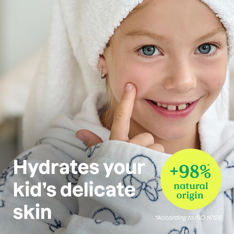 ATTITUDE Body Lotion for Kids, EWG Verifed Moisturizer, Dermatologically Tested, Plant and Mineral Based Cream, Vegan, Mango, 16 Fl Oz