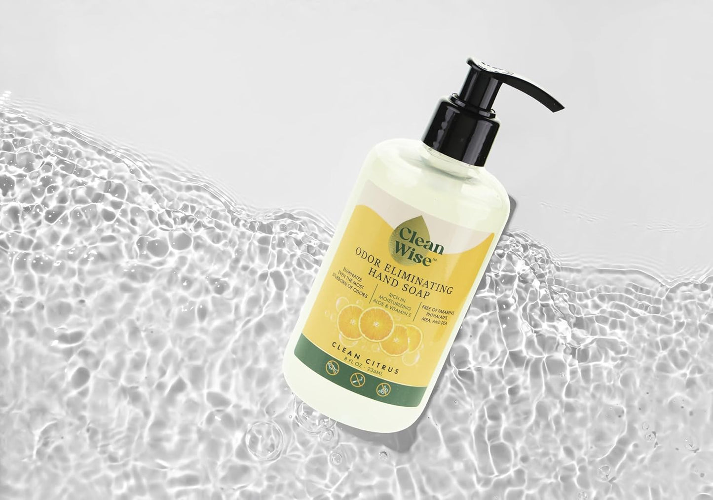 Odor Eliminating Hand Soap - Clean Citrus & Lavender, 8 fl oz (3 Pack)