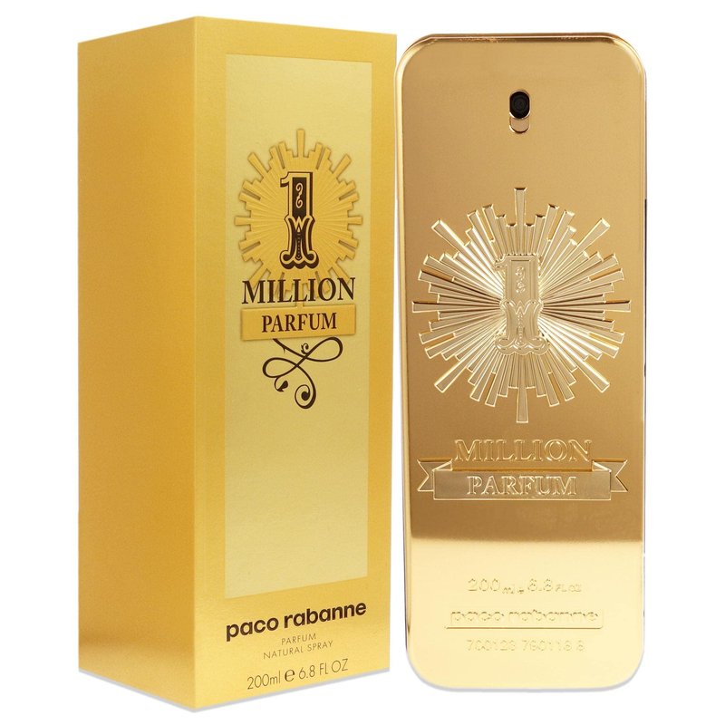 paco rabanne 1 Million for Men Parfum Spray, Warm Spicy, 6.8 Oz