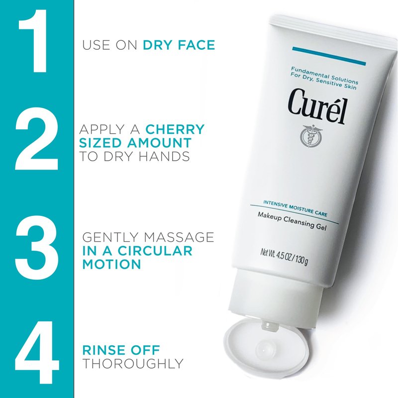 Curel Makeup Cleansing Gel and Face Wash