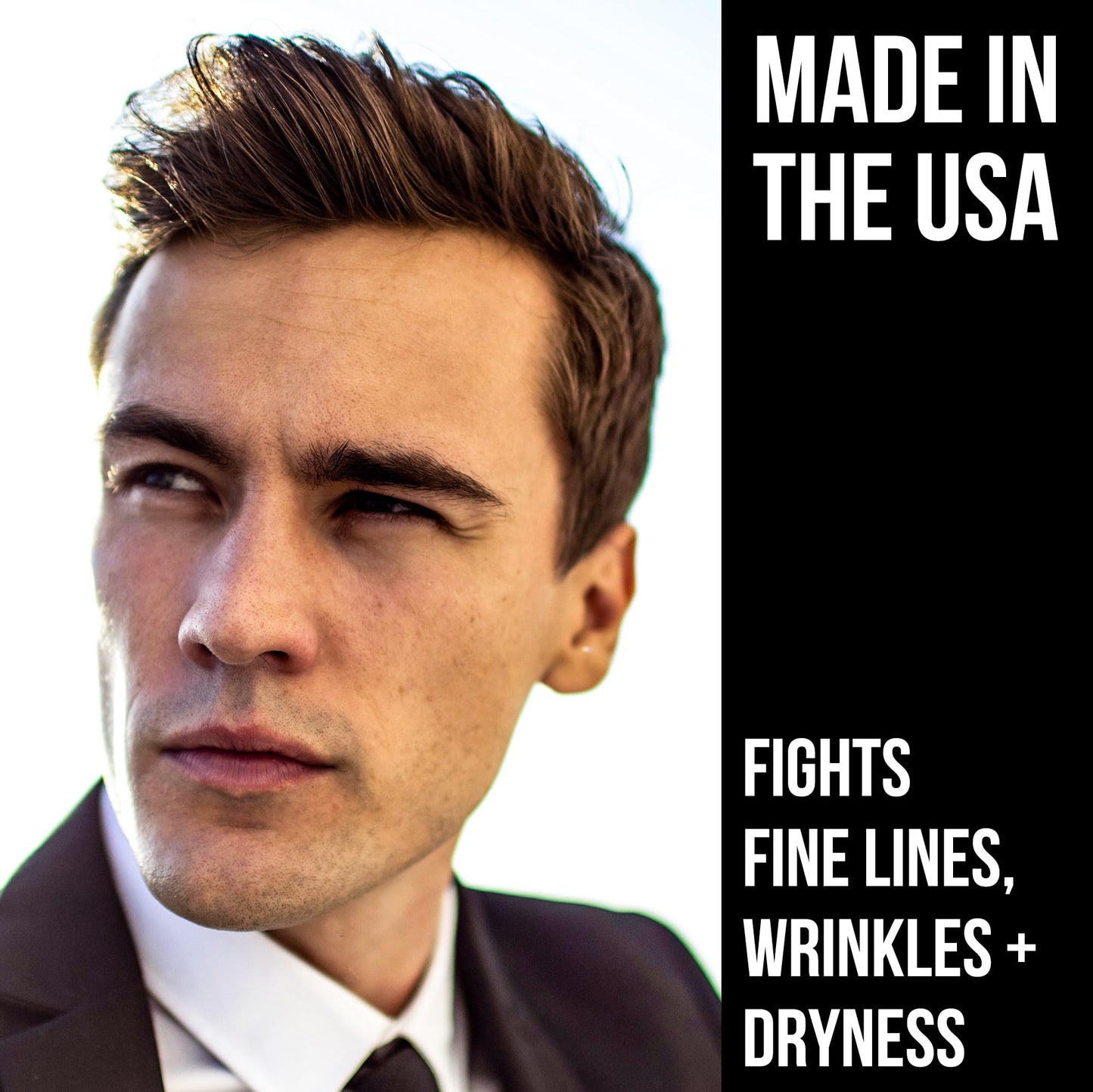 RUGGED & DAPPER - Mens Face Cream with Hyaluronic Acid - Ultra-Hydrating Mens Anti Aging Face Cream- 24 Hour Protection - 4 Month Supply