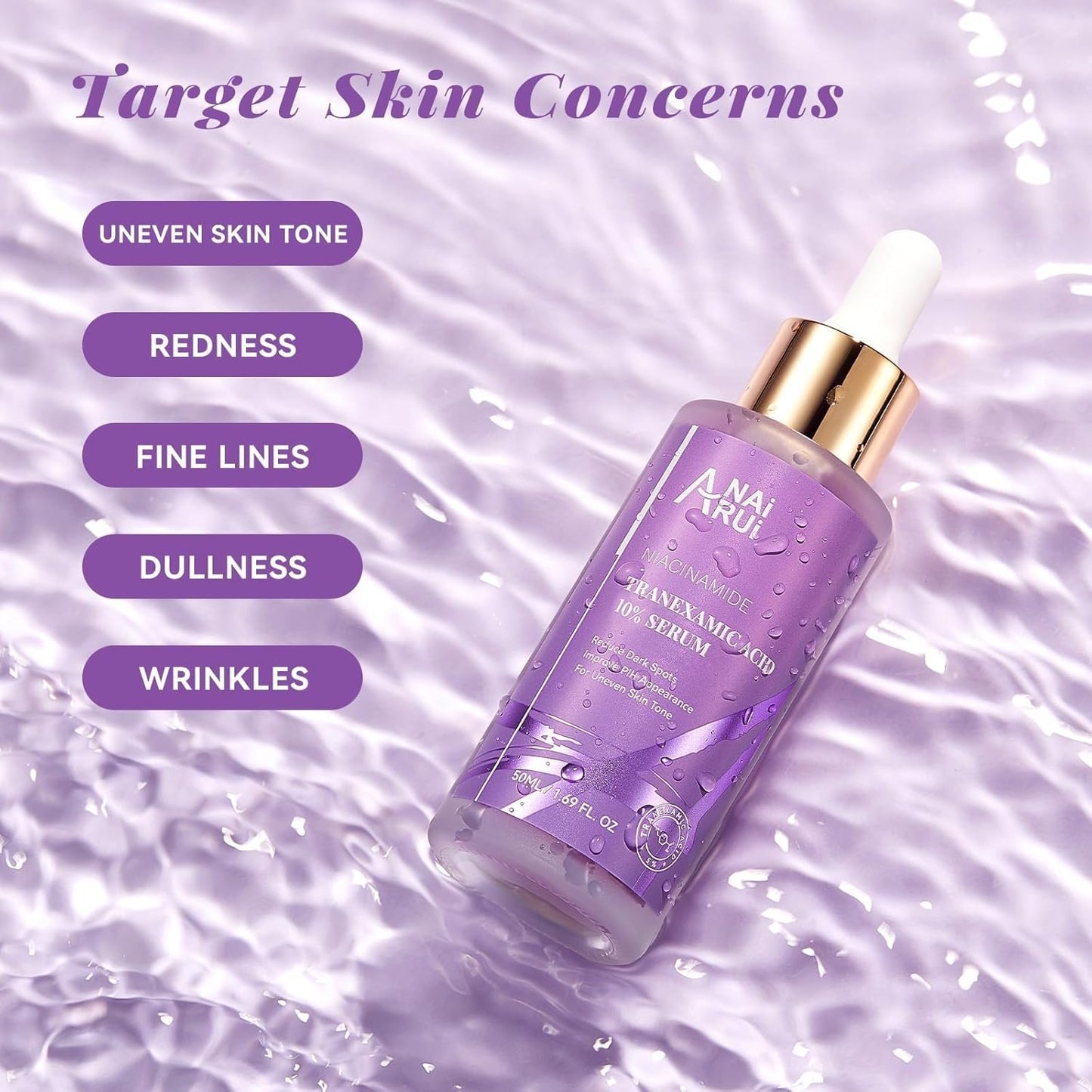 ANAI RUI Advanced 10% Tranexamic Acid Serum 1.69 FL.Oz/50 ML
