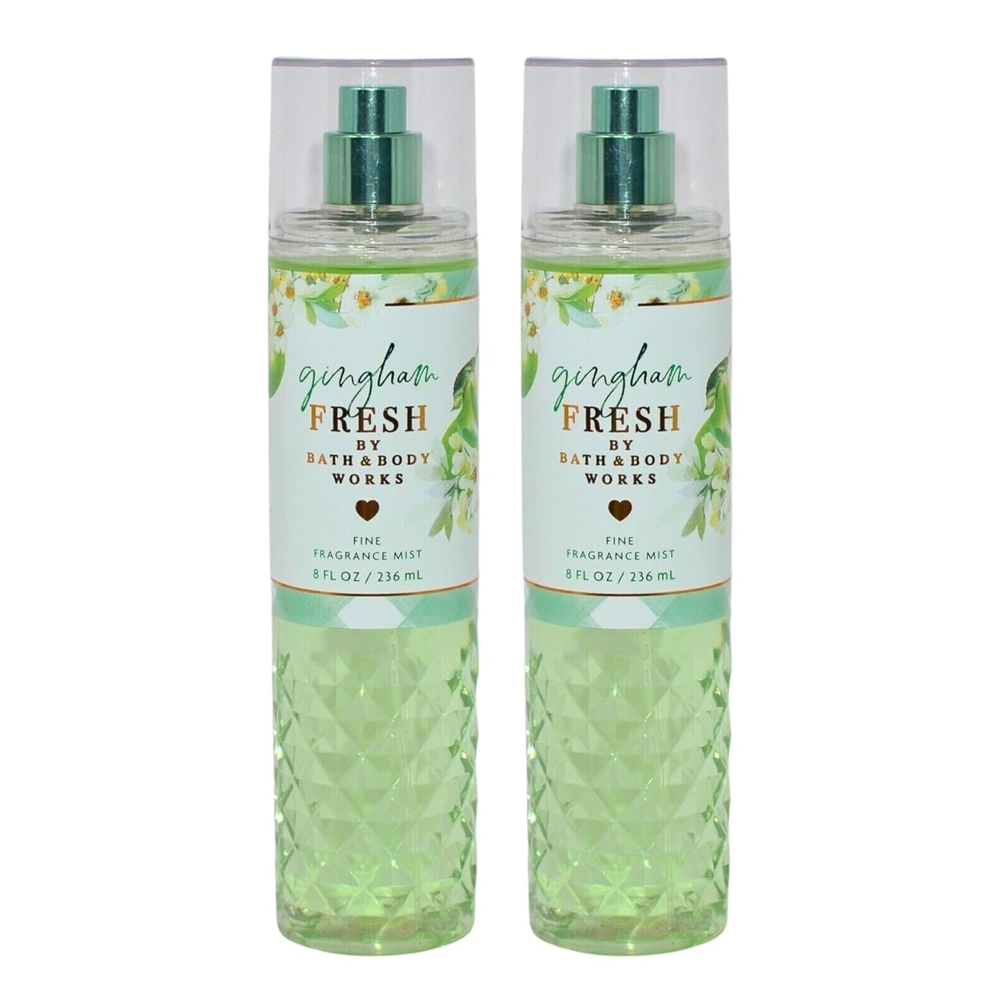 Fine Fragrance Mists Set of 2 - Gingham Fresh | 8oz Each Bottle