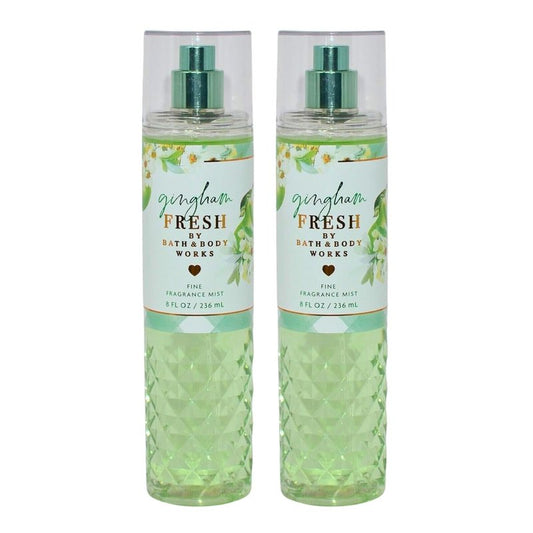Fine Fragrance Mists Set of 2 - Gingham Fresh | 8oz Each Bottle