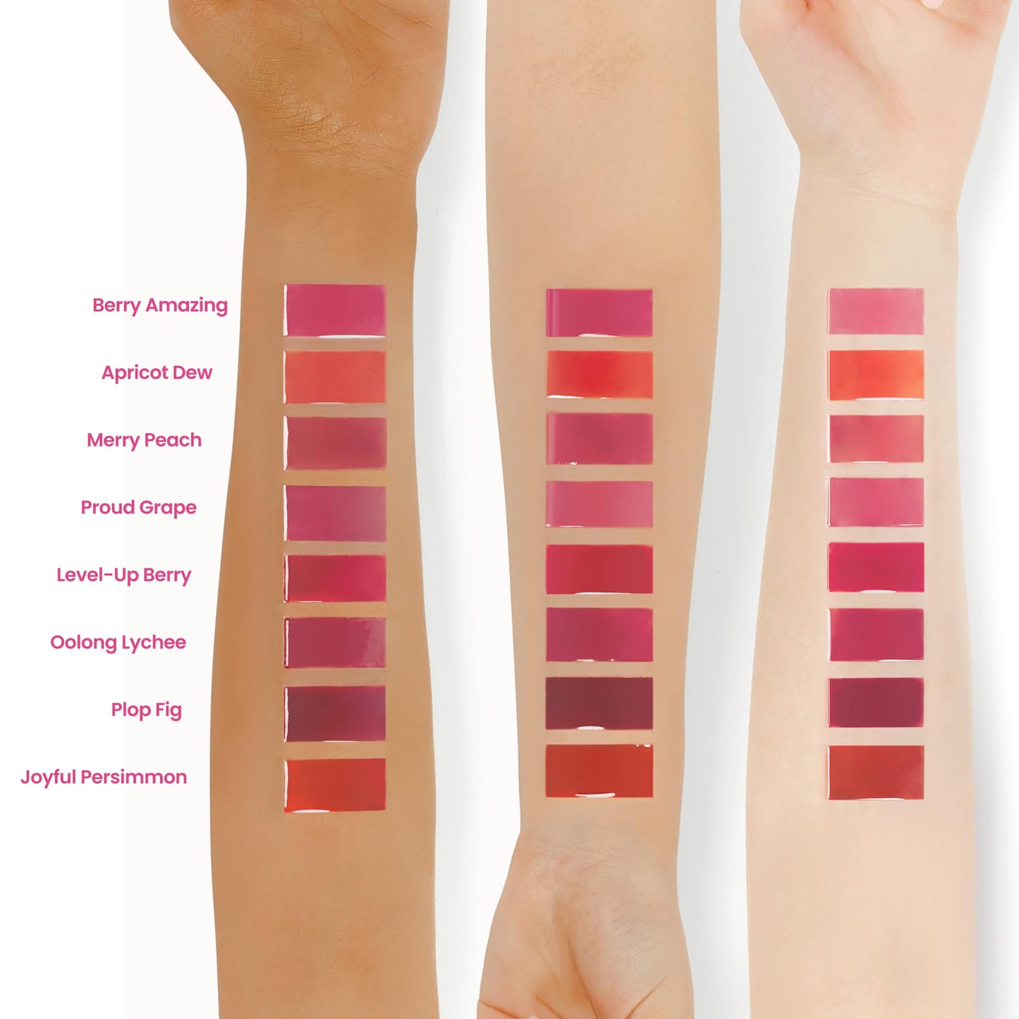 COLORGRAM FRUITY GLASS TINT MILK 05 LEVEL-UP BERRY