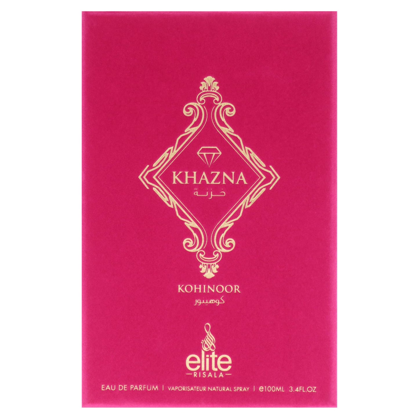 Risala Elite - Khazna Kohinoor for Unisex - 3.4 oz EDP Spray
