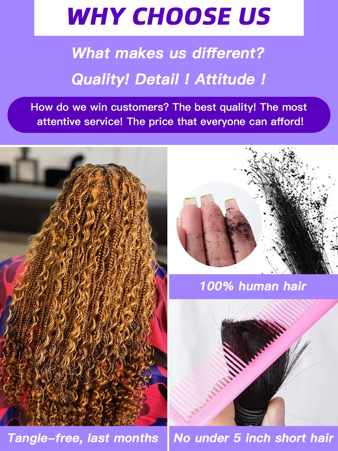 Enaiiby Color 27 Bundles Human Hair 50g 26 Inch, Blond Braiding Hair Loose Deep Wave Bundles Human Hair for Braiding Curly Hair Bulk, 12A No Weft 100% Real Virgin Hair Honey Blonde Boho Hair