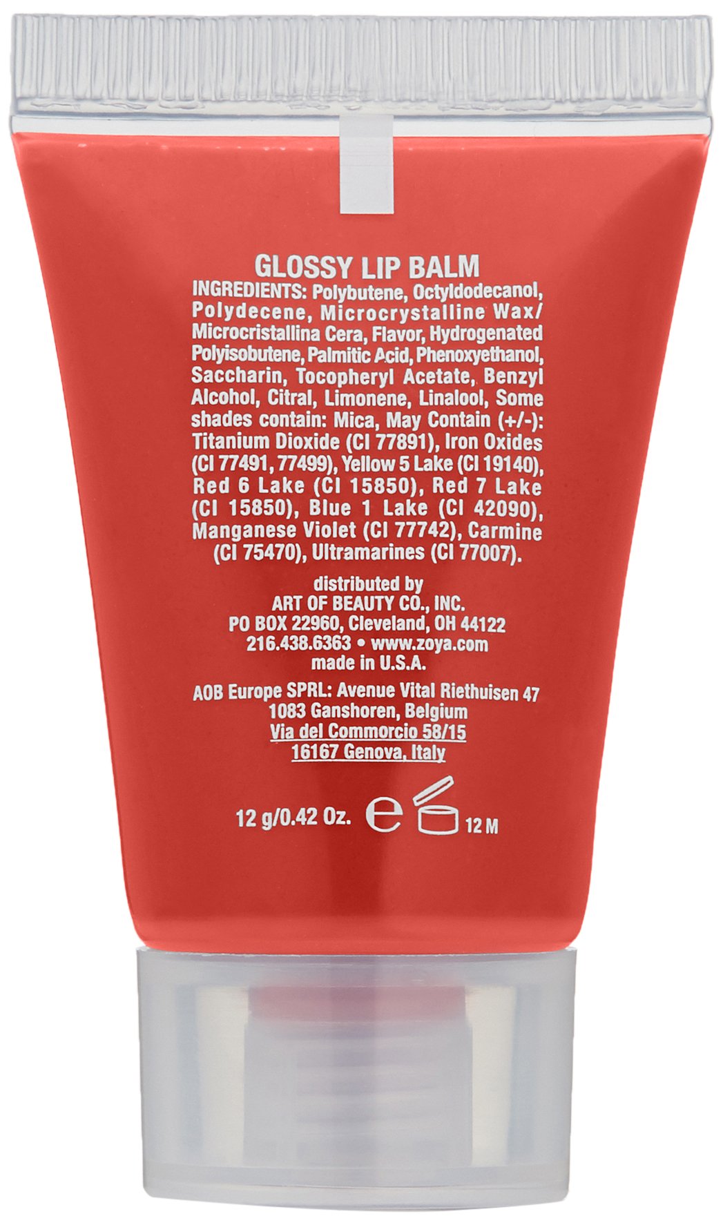 ZOYA Lip Gloss, Brodys Girl, 0.42 oz.