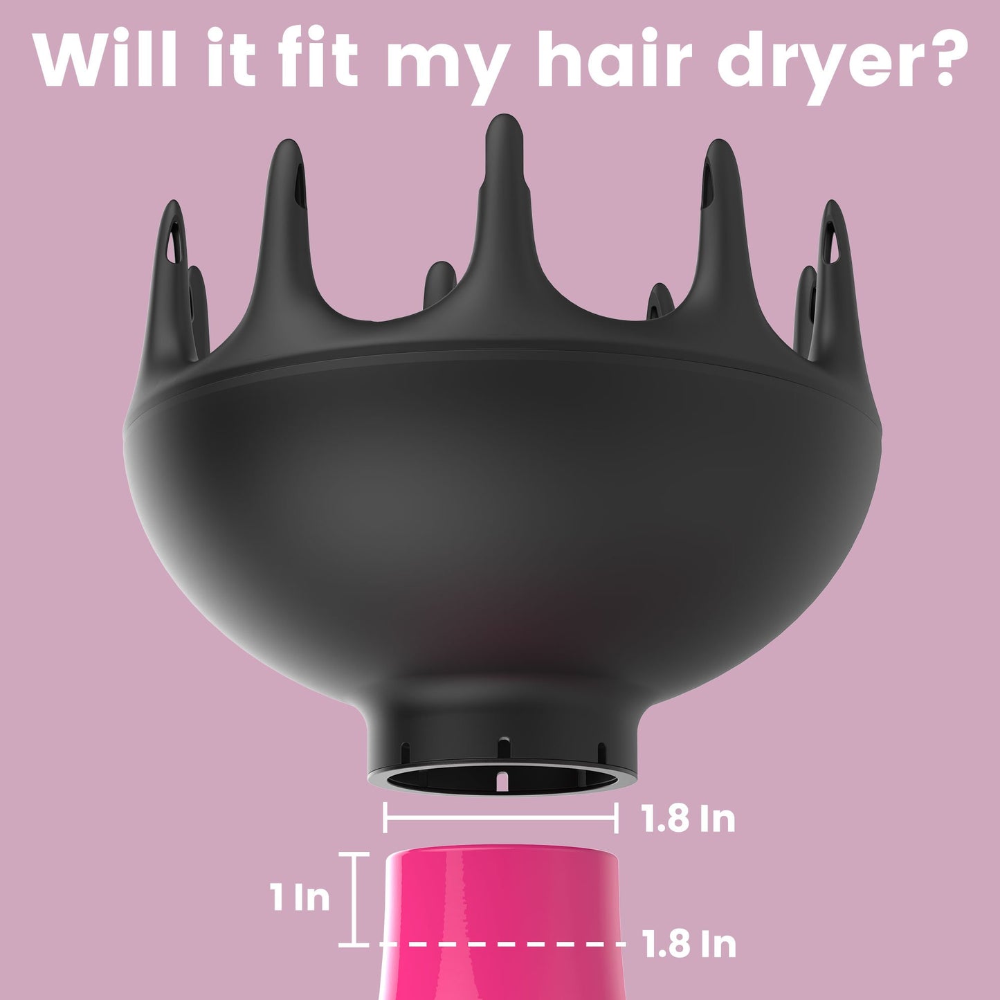 xtava Orchid Large Hair Diffuser