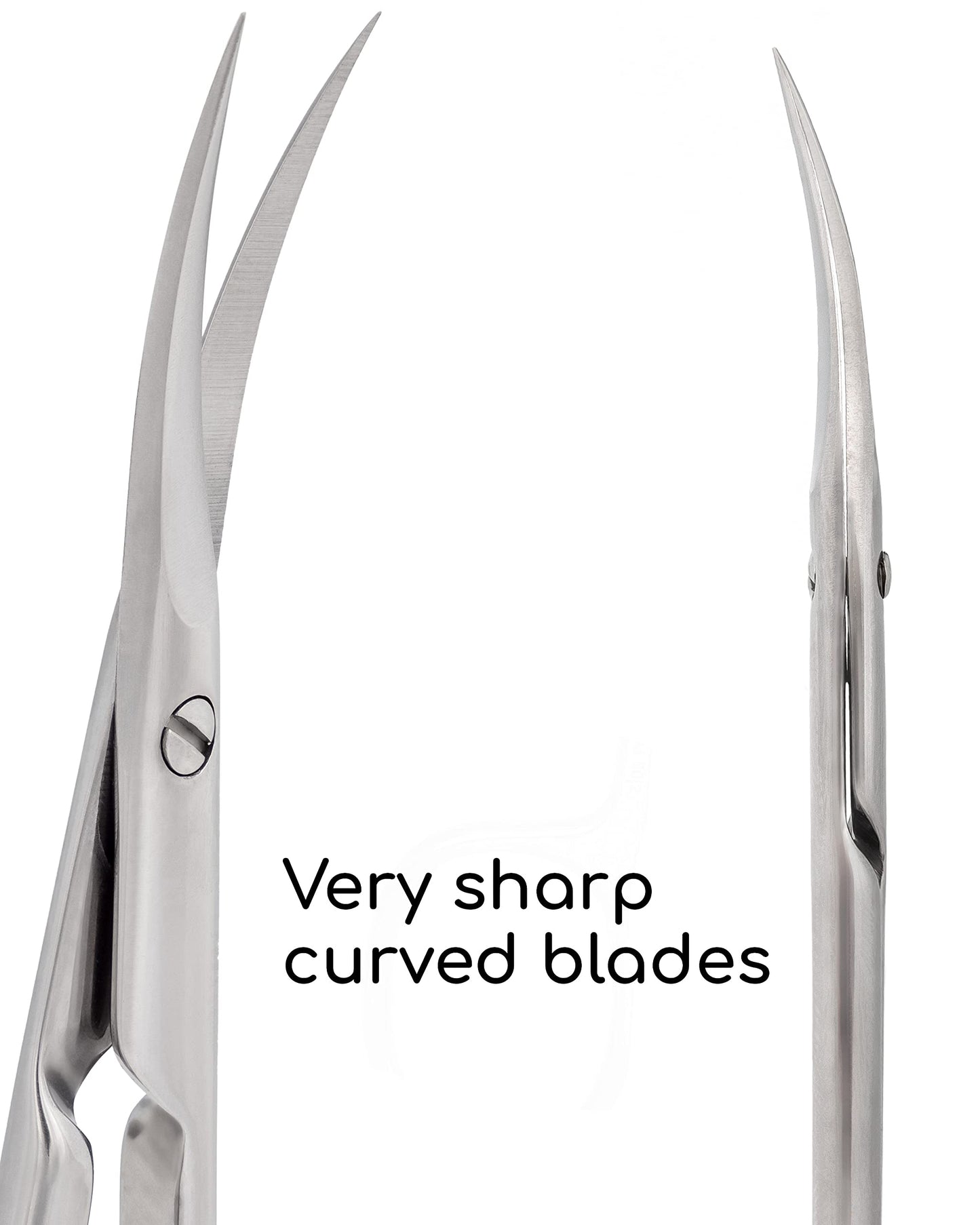 Professional Cuticle Scissors Maluk Curved