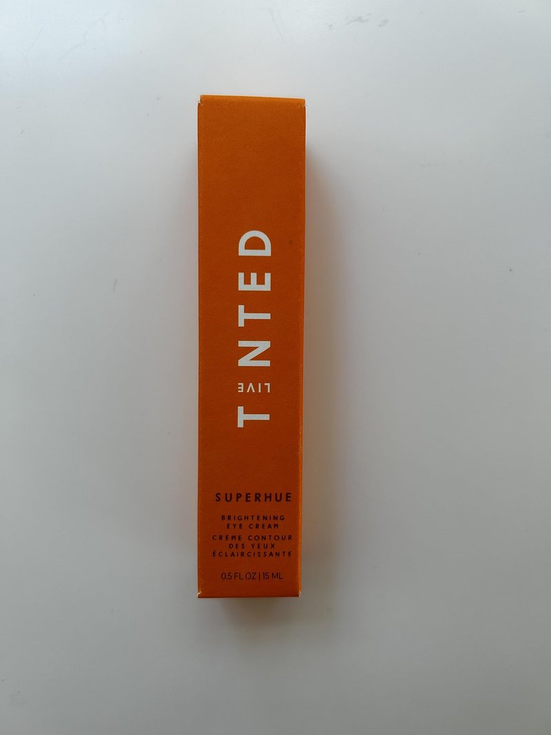 Live Tinted Superhue Brightening Eye Cream - Instantly Refreshes and Brightens - Hydrating & Soothing - Cooling Applicator - Niacinamide & Vitamin C 0.5 fl oz