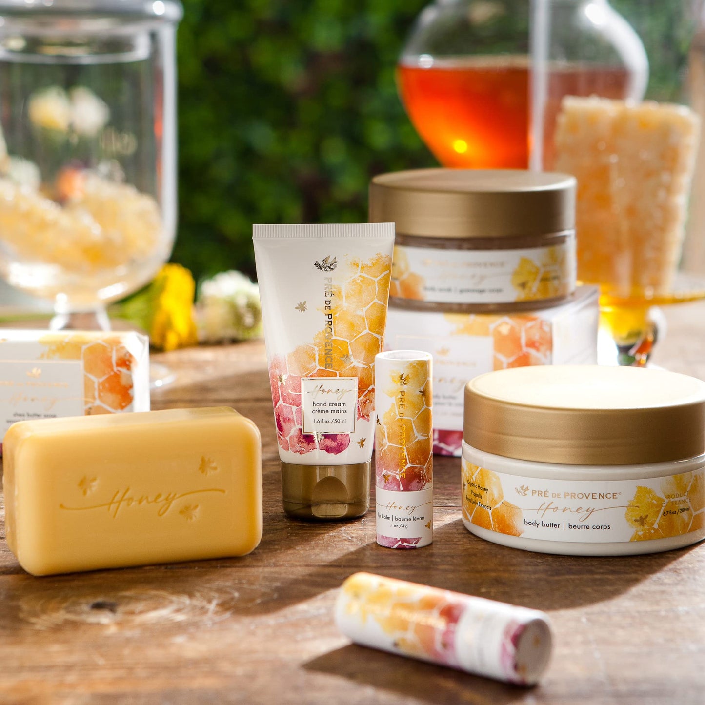 Pre de Provence Honey Collection Deeply Nourishing Body Scrub, 6.7 Fl Oz